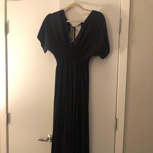 Michael Kors navy maxi dress